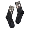 Ladies Fashion Diamond Fringe Bootie Socks
