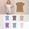 SpringSummer Baby Bodysuits For Boys And Girls Short-Sleeve Onesies