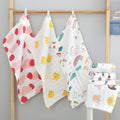 Muslin Burp Cloths Cotton 20x10inch 25x50cm Hand Washcloths For Baby, Super Soft And Absorbent 6 Layers Baby Burping Cloth For Boys Girls 6 Pack